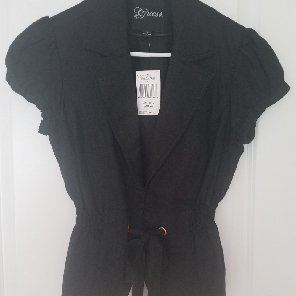 GUESS  black jacket size S brand new